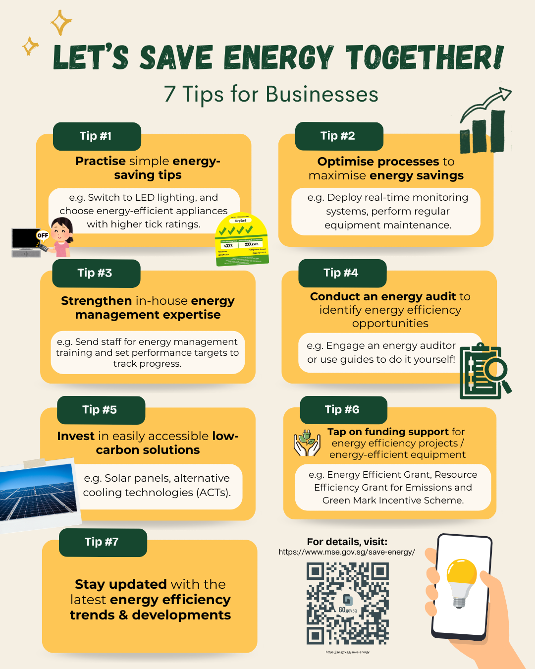 Energy Conservation tips for businesses